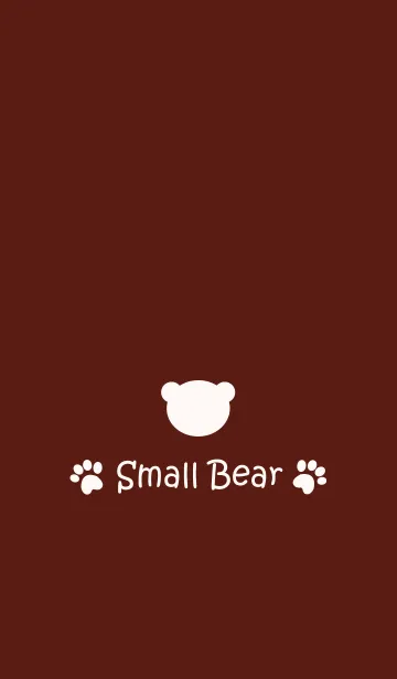 [LINE着せ替え] Small Bear * CHESTNUT*の画像1