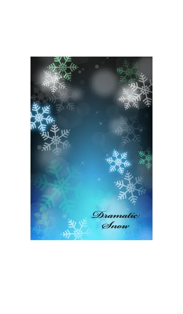 [LINE着せ替え] Dramatic Snow 03の画像1