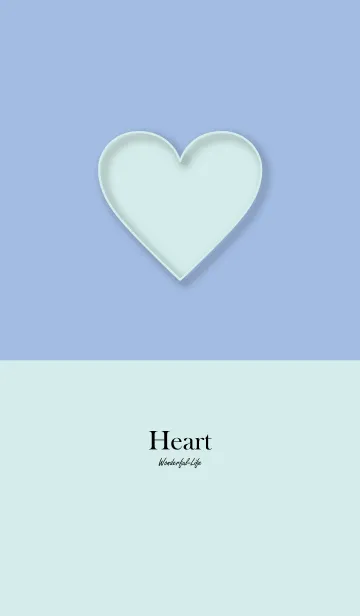 [LINE着せ替え] Simple heart plate 13.の画像1