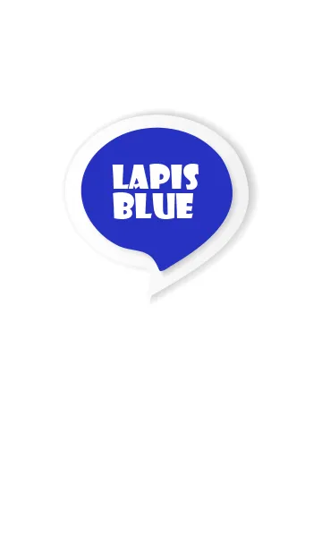 [LINE着せ替え] Lapis Blue Button In White V.3 (JP)の画像1