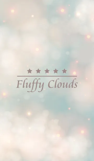 [LINE着せ替え] -Fluffy Clouds RETRO- 17の画像1