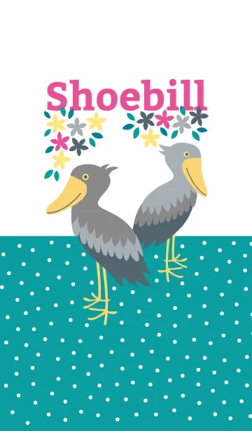 [LINE着せ替え] ハシビロコウ -shoebill-の画像1