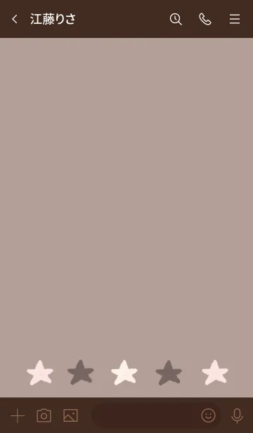 [LINE着せ替え] チョコレート 星の画像3