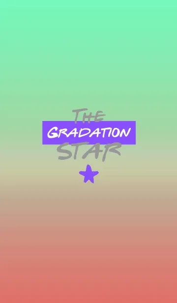 [LINE着せ替え] ザ グラデーション スター 8の画像1