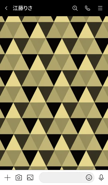 [LINE着せ替え] ザ トライアングル 8の画像3