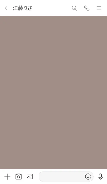 [LINE着せ替え] シンプルB9 FR15 ベージュ2 黒/白3-8の画像3