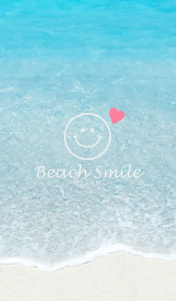 [LINE着せ替え] - Love Beach Smile - MEKYM 27の画像1
