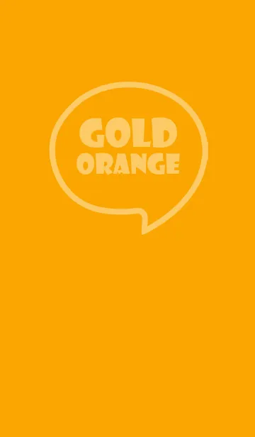 Love Gold Orange Theme Vr.6 (JP)の着せ替えメイン画像