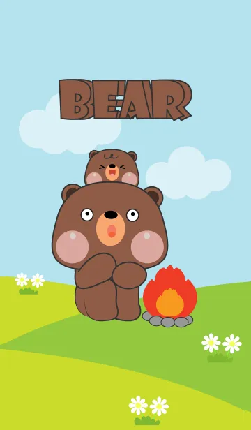 [LINE着せ替え] Bear & Baby Theme (JP)の画像1