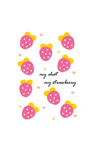 [LINE着せ替え] lovely strawberry 51 ^^の画像1