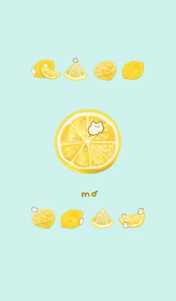 [LINE着せ替え] レモン moの画像1