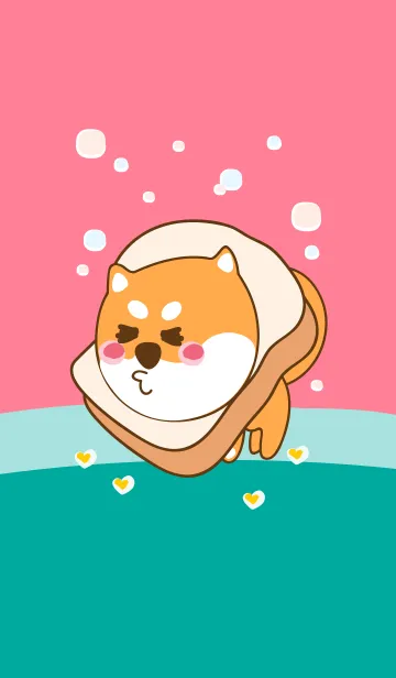 [LINE着せ替え] Cute Cute Shiba theme 32の画像1