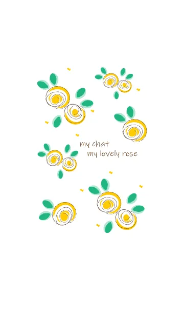 [LINE着せ替え] My chat my lovely rose 42の画像1