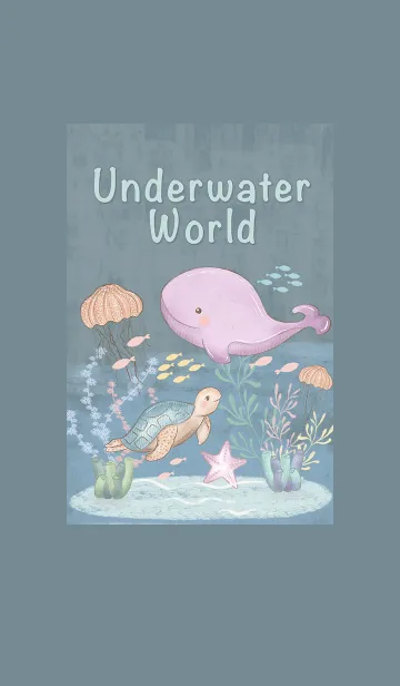 [LINE着せ替え] Color of underwater worldの画像1