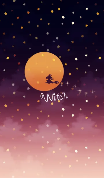 [LINE着せ替え] 魔女と星空の画像1