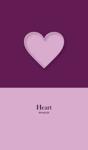 [LINE着せ替え] Simple heart plate 15.の画像1