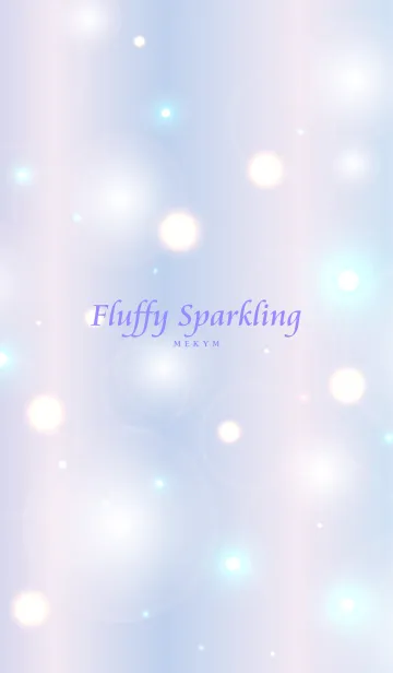 [LINE着せ替え] - Fluffy Sparkling - MEKYM 26の画像1