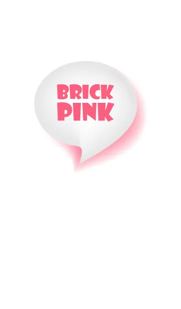 [LINE着せ替え] Brick Pink & White Theme Vr.3 (JP)の画像1
