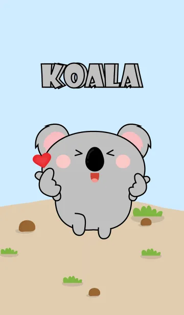 [LINE着せ替え] Emotions Cute Koala Theme (JP)の画像1