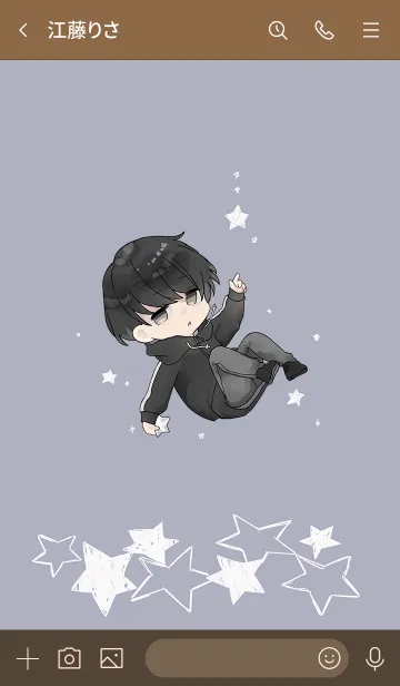 [LINE着せ替え] ゆるだらくん starの画像3