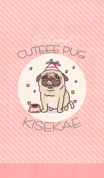 [LINE着せ替え] CUTEEE PUGの画像1