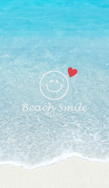[LINE着せ替え] - Love Beach Smile - MEKYM 28の画像1