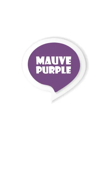 [LINE着せ替え] Mauve Purple Button In White V.3 (JP)の画像1