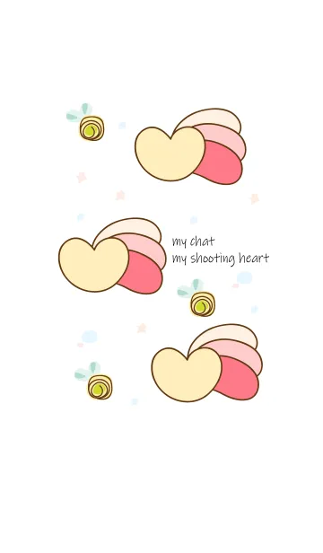 [LINE着せ替え] My chat my shooting heart 7の画像1