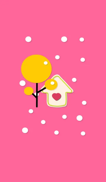 [LINE着せ替え] sweet home with sweet heart 71の画像1