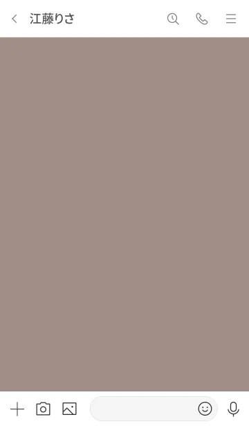 [LINE着せ替え] シンプルC0 FR15 ベージュ2 黒/白3-9の画像3