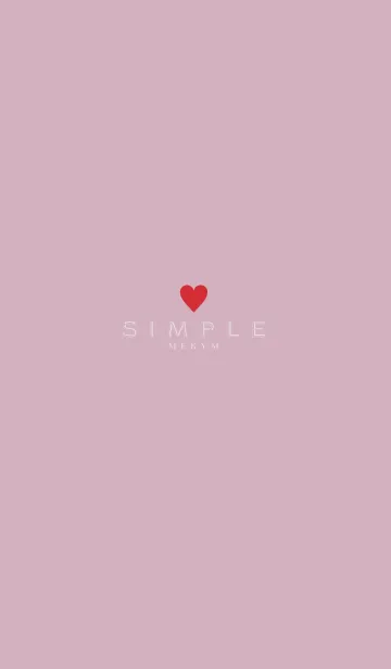 [LINE着せ替え] -DUSKY PINK SIMPLE- 11の画像1