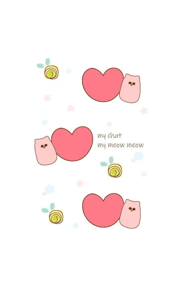 [LINE着せ替え] My chat my meow meow 7の画像1