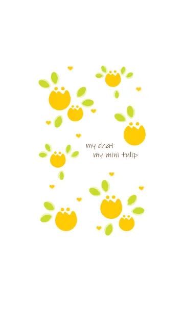 My chat my mini tuips 43の着せ替えメイン画像