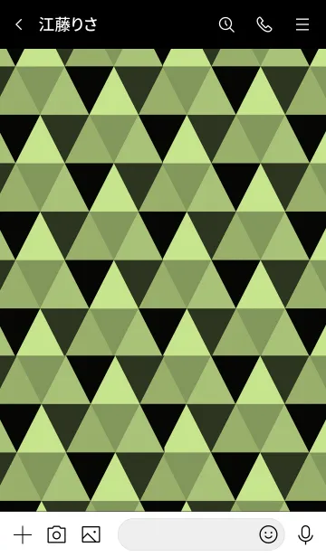 [LINE着せ替え] ザ トライアングル 012の画像3