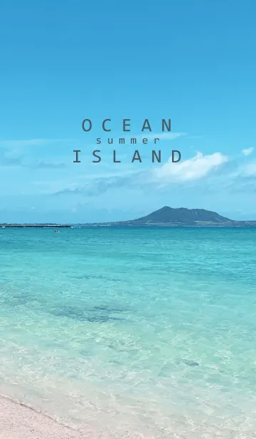 [LINE着せ替え] - OCEAN ISLAND - HAWAIIAN SEA 5の画像1