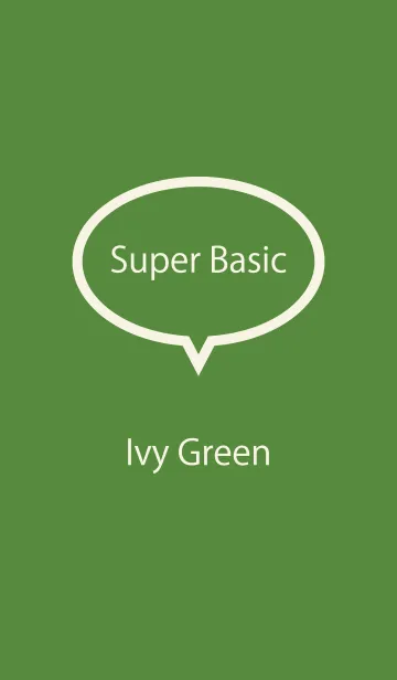 [LINE着せ替え] Super Basic Ivy Greenの画像1