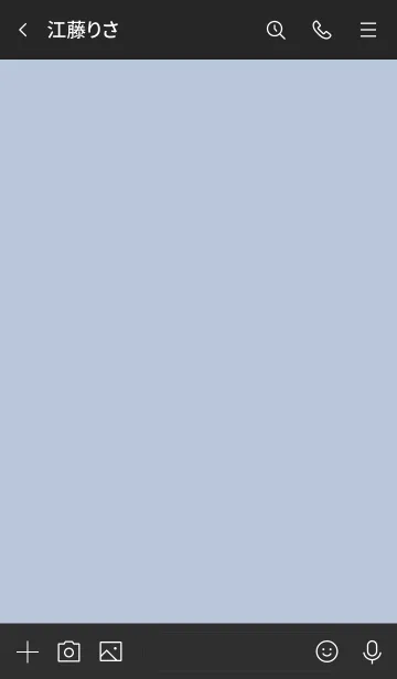 [LINE着せ替え] シンプルC1_16_ホワイトアッシュ 黒2-9の画像3