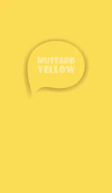 [LINE着せ替え] Love Yellow Mustard Button Vr.3 (JP)の画像1