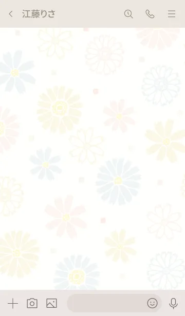 [LINE着せ替え] 春満開 四角30の画像3