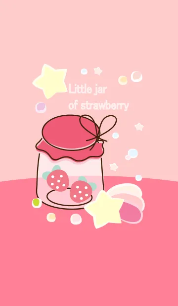 [LINE着せ替え] little jar of strawberry 42の画像1