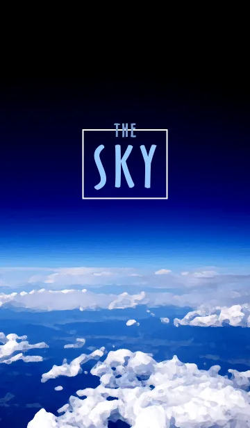 [LINE着せ替え] ザ スカイ 01の画像1