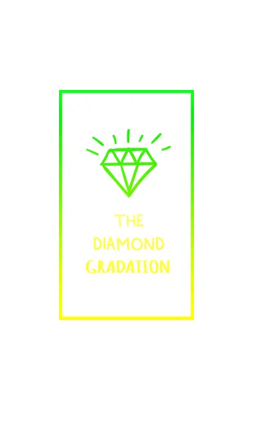 [LINE着せ替え] ザ ダイアモンド グラデーション 5の画像1