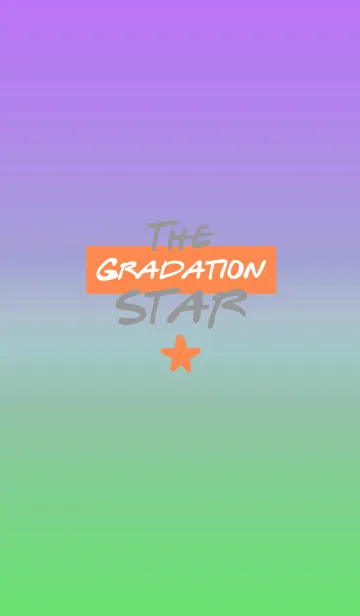 [LINE着せ替え] ザ グラデーション スター 12の画像1