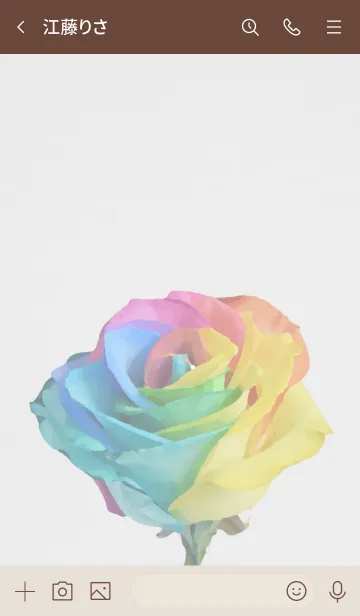 [LINE着せ替え] 油絵風のきせかえ73の画像3