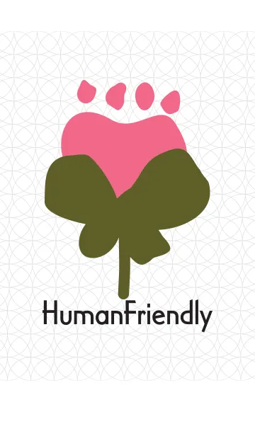 [LINE着せ替え] Human Friendly -花- ピンクの画像1