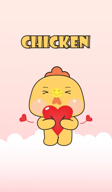 [LINE着せ替え] Chicken With Love Theme (JP)の画像1