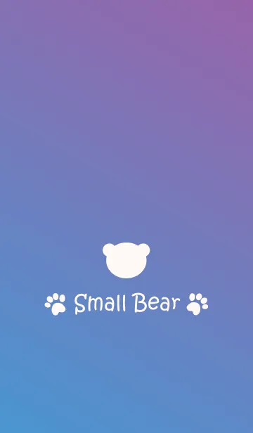 [LINE着せ替え] Small Bear *SUMIRE*の画像1