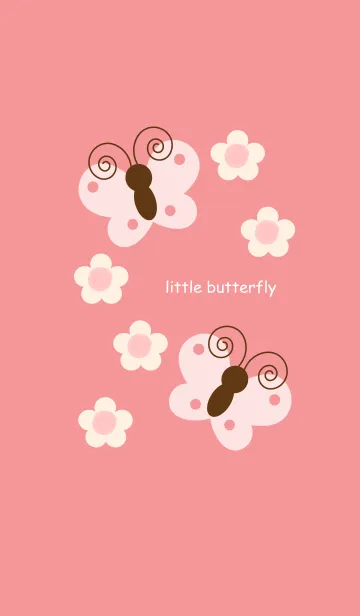 [LINE着せ替え] vintage butterfly theme 74の画像1