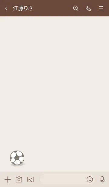 [LINE着せ替え] だいふくまる☆サッカー着せ替え。の画像3