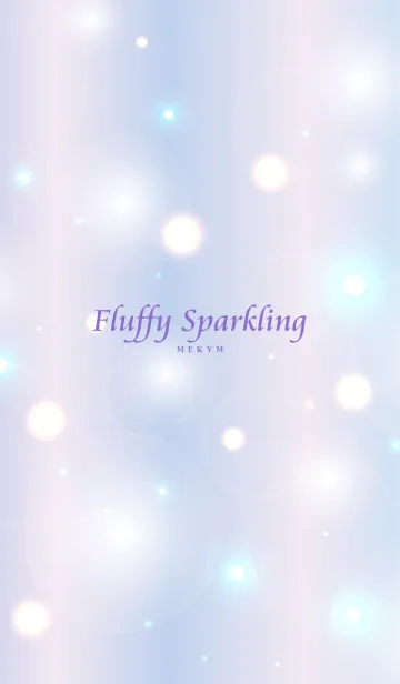 [LINE着せ替え] - Fluffy Sparkling - MEKYM 28の画像1